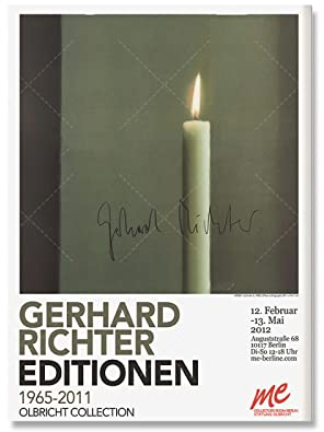 XCPORA Gerhard Richter Plakate Ausstellung Malerei Gerhard Richter Leinwand Wandkunst Gerhard Richter Drucke für Home Wanddekoration Bild 50x70cm Ohne Rahmen