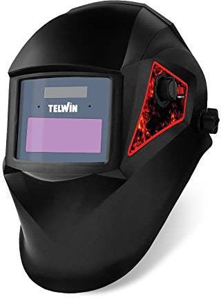 TELWIN Maschera da Saldatura a Caschetto Tribe 9-13 per TIG/MIG-MAG/MMA