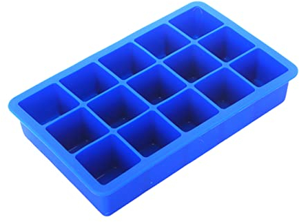 BESPORTBLE Silikonform Für Eiswürfel Backform Diy-silikonform Für Eis Gelee Cupcakes Fondant Leicht Zu Reinigen Antihaftbeschichteter Stiel Für Handgemachte Eiswürfel