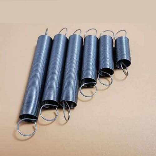 10 Stück Zugfederdraht Durchmesser 0,3 mm 0,4 mm 0,5 mm Zugfeder aus Edelstahl mit Hakenlänge 10 mm bis 60 mm (Size : 15mm, Color : 3MM_0.3MM 10PCS)