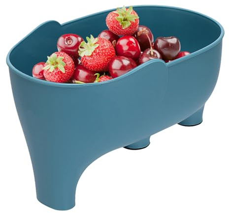 Zuasdvnk Abflusssieb in Elefantenform, Lebensmittelsieb in Elefantenform - Gemüsewaschkorb,Multifunktionales, niedliches Abflusssieb in Elefantenform für Lebensmittel, Obst, Gemüse, Nudeln, passend