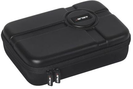 JSVER Borsa per GoPro, Custodia per il Trasporto per GoPro Hero 13/12/11/10/9, Custodia Protettiva per AKASO EK7000 Pro/Brave 4/Brave7 LE/AKASO V50X/Insta360 per Tutte le Action cam e Accessori-Nero