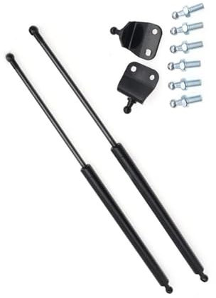 FACSER Gasfeder Dämpfer Heckklappe 1 Paar 400N 300–600mm Auto-Gasdruckfeder Für Wohnmobile Bett Fenster Bus Wohnwagen Bars Gasfeder Haube Stützstange Stoßdämpfer Heckklappe Gasfeder(350mm)