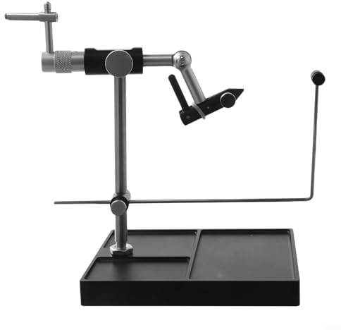 Étau robuste pour montage de mouches et mouches avec rotation fluide à 360 degrés