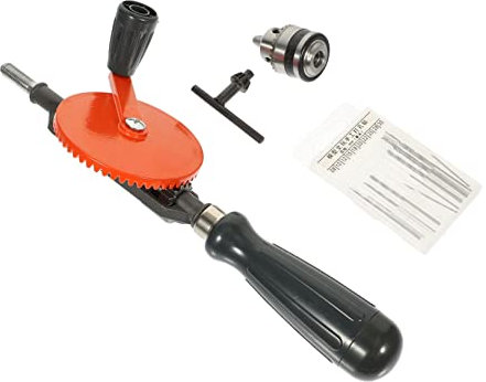 Uonlytech Taladro Manual De Mano Herramientas De Taladro Manual Para Madera Plástico Pvc