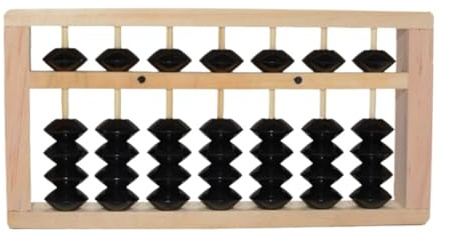 Soroban, Boulier D'apprentissage Des Mathématiques À 7 Colonnes, Outil Éducatif Léger Et Portable For Le Développement Du Cerveau Boulier Chinois