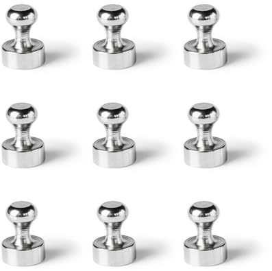STRONG MAGNETS Neodym Kegel-Magnet - Extra stark - 20mm x 25mm - 10 Stück - Halt bis zu 9 kg - Industrielle Anwendung, Werkstatt oder Büro