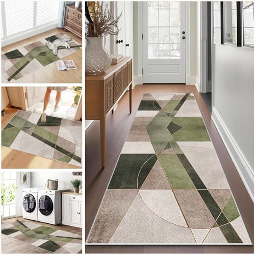 Tappeto Cucina Antiscivolo Lavabile Tappeto Lungo Corridoio 50 x 70 cm Tappeto Passatoia Cucina Assorbente Tappeti Runner Ingresso Tappeto Passatoia per Corridoio Salotto Camera da Letto Lavanderia