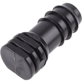 TOYANDONA 20 pièces Bouchon PE pour Tuyau Arrosage Microgoutte à Goutte Étanche pour et Jardin Blocage Intérieur avec Fixation Sécurisée Compatible Système Irrigation Noir