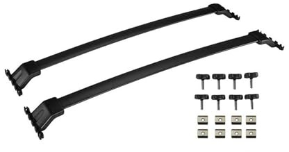 Relingträger Autodachträger Querträger Aluminiumlegierung SUV Gepäckträger Kajaks Fahrrad Kanus Dachhalterung Für Pilot 2009-2015 Dachträger