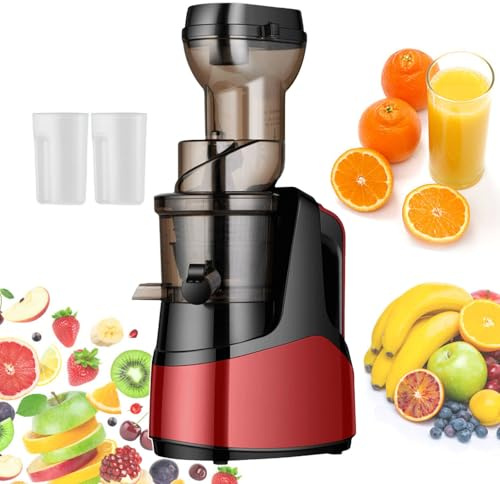 lilishangmao Estrattore di Succo A Freddo Professionale,Estrattore di Succo Automatico A Masticazione Lenta da 150 W con Espulsione Continua della Polpa,per Juice Bar,Ristoranti,Palestre,Panetterie