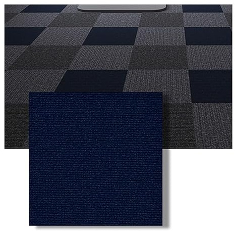 XLIHAWY Empalme Losetas Alfombra, Autoadhesivas Cuadradas Alfombra, Adhesivas Al Suelo Losetas Alfombra para Cocina Sala Estar Sótano Almohadilla Antideslizante(A,11.8x11.8in/6pcs)