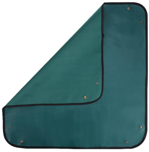 BESPORTBLE PVC Vert Tapis de Rempotage, Pliable Antidérapant, pour Plantes | Transplantation et Arrosage, Support Multi-usage Résistant à L’usure, Format Pratique, Vert