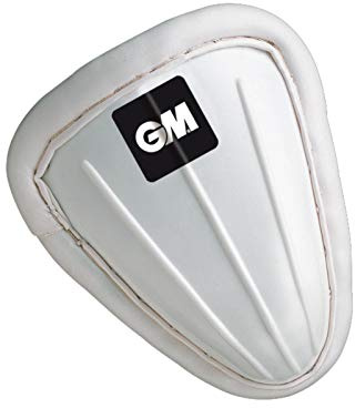 Gunn & Moore Cricket-magskydd, vit, S (pojkar)