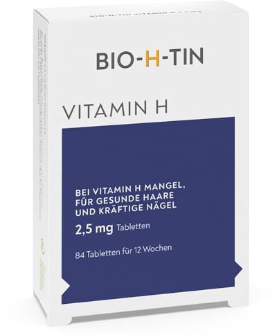 BIO-H-TIN Vitamin H 2,5 mg, 84 St. Tabletten | Beugen einem Mangel an Vitamin H vor