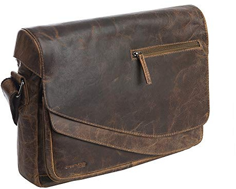 Greenland Nature Montana Umhängetasche I Leder 35 cm