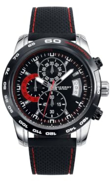Viceroy Reloj Cronógrafo Hombre de Acero Inoxidable - 44 mm - Movimiento de Cuarzo - 40421