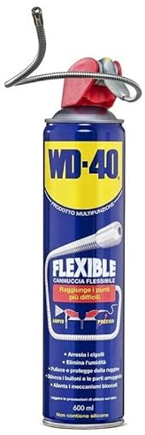 WD-40 Prodotto Multifunzione Flexible 600 ML con Cannuccia Flessibile per Punti Inacessibili