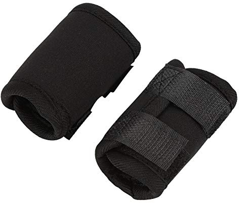 Pet Fracture Splint Dog Vorder- und Hinterbein Knieschützer Schutzhülle Gelenkwiederherstellungsverband Feste orthopädische Schutzausrüstung(S-Schwarz)