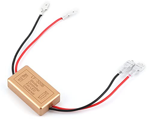 Bediffer Contrôleur Stroboscopique Phare LED H1 H3, Module Clignotant pour Feux de Brouillard et Signalisation, Éclairage Auto Personnalisable