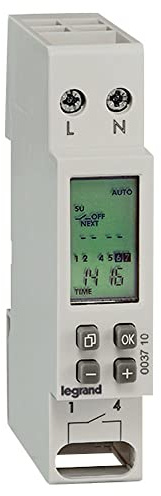 Interruptor Horario Digital Legrand 003710 1 canal