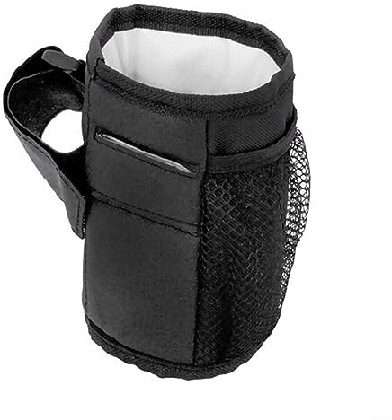 HEIBTENY Soporte Universal para Botellas de Bebidas, Andador portátil con Soporte para Bebidas para Silla de Ruedas, Andador de Rodillas, Cochecito