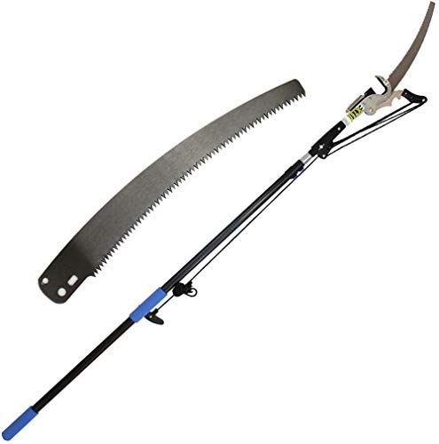 Astscheren, ausziehbare Astsäge, Teleskop-Baumschere/ausziehbare Astsäge und Trimmer. Ausziehbares Gartengerät mit Arbeitshöhe von 3,6–7,2 m, 6 m/20 Fuß