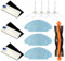 MIRTUX Confezione di accessori compatibile con robot aspirapolvere Rowenta Explorer 20 e 40 - Kit di ricambi completi - Include 1 spazzola principale, 3 filtri, 4 spazzole laterali e 3 mop