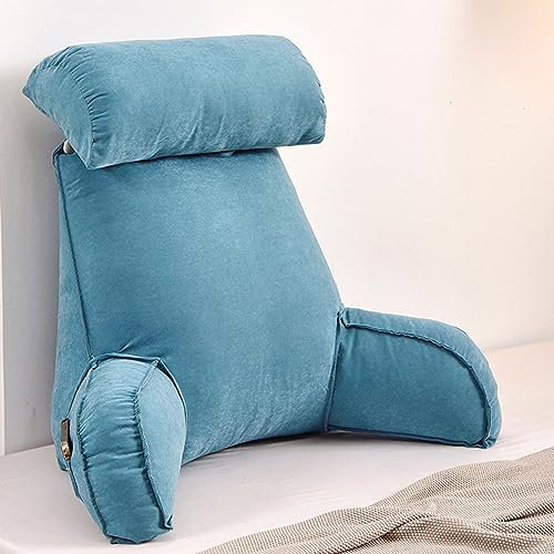 YKMYXZ Relaxkissen, Rückenkissen, Multifunktionales Sofa- und Nachttischkissen mit Armlehne(Youth Green)