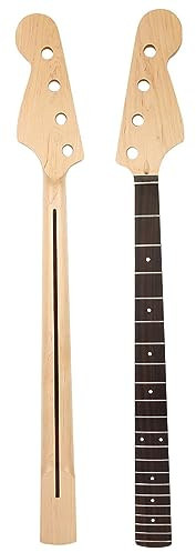 21 Bünde Elektrisch Bass Maple Rosewood Griffbrett Fingerboard Musikinstrument Teil