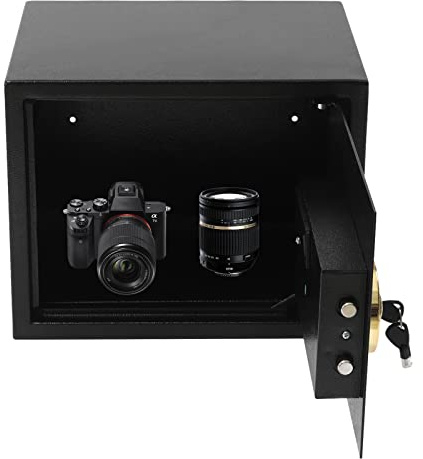 Caja fuerte ignífuga con dinero impermeable Caja fuerte para muebles Caja fuerte para documentos para estudios oscuros mesitas de noche cajas registradoras hoteles oficinas empresas para guardar