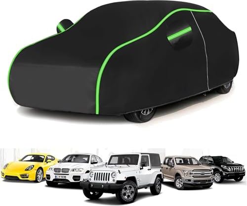 Funda de Coche para Mercedes-Benz GLE Coupe C167 2024 2023- (494.1 x 194.7 x 171.6cm),Lona Impermeable,Transpirable,Resistente a los arañazos y al Viento,para Exterior,Interior y Exterior