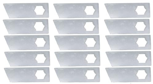 SECURA Jeu de lames (Kit de 15) compatible avec Garda VE 30 16AE11CA666 (2005) Scarificateur