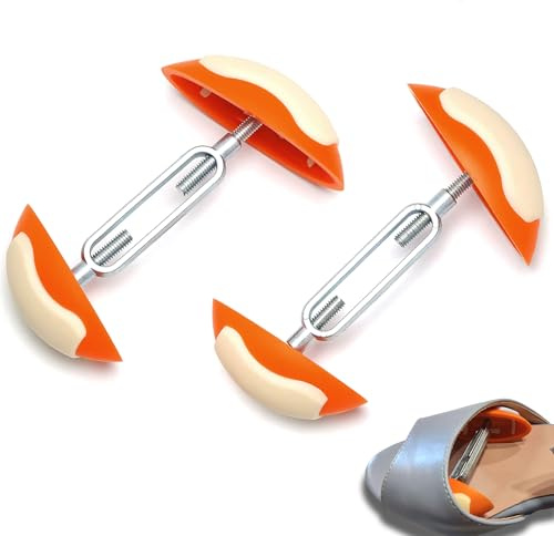 AVENORI Shoe Stretcher,2 Pieces Boot Stretchers,Non Slip Boot Stretcher with Zinc Alloy Screw,7-12cm Adjustable Width Extender Mini Shoe Tree for Men Women Trainers,Heels,Flats & Boots