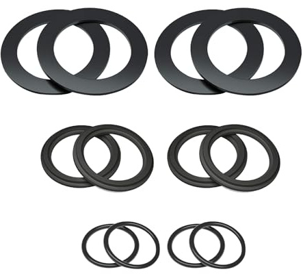 12 juntas para piscina, anillo de sellado para bomba de piscina, juntas tóricas y arandelas como pieza de repuesto, apto para modelos 10747, 25006, 25010, 28633, 28635, 28621, etc.