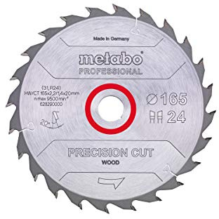 Hoja de sierra precision cut wood - professional, 160x20, Z42 WZ 15° (628072000)