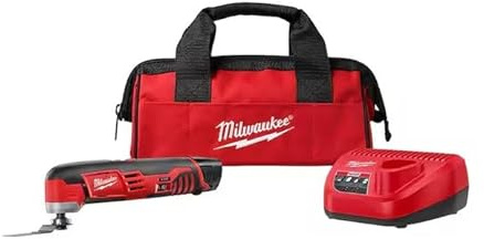 Milwaukee Electric Tool 2426-21 M12 Cordless Multi-Tool Kit, 12 V, Li-Ion, 1.5 Ah, 5000-20000 opt