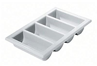Genware nev-cb1–1 Besteckkasten/Box, 1/1, 33 x 53,3 cm grau