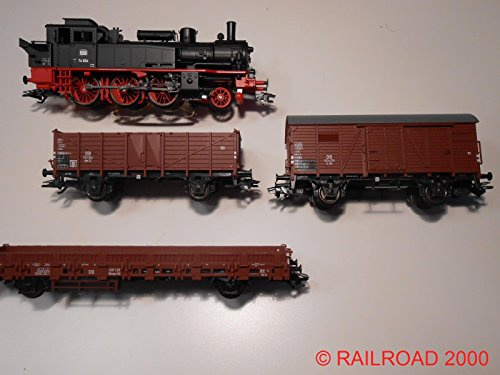Märklin Tenderlok BR 74, digital, + 3 Güterwagen aus Set 29074