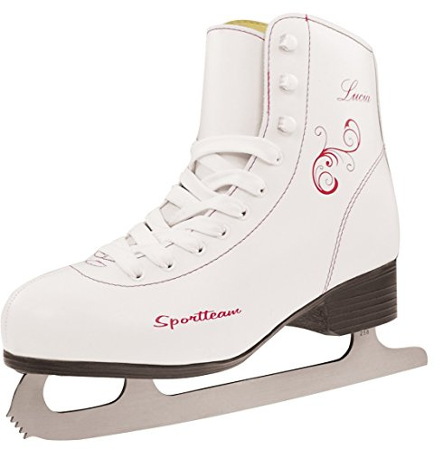 SPORTTEAM Damen Schlittschuhe Lucia, Weiß, 36, LUCIA-13.1
