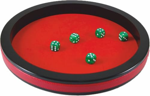 HOT Games Würfelbahn 40 cm.zw.MDF/rot.vilt