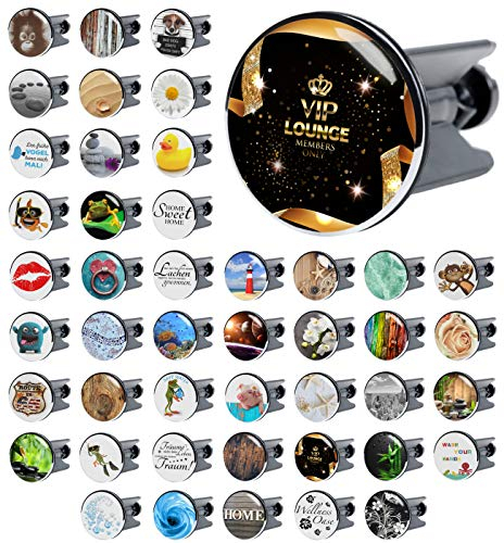 Sanilo Waschbeckenstöpsel VIP Lounge, viele schöne Stöpsel für das Waschbecken zur Auswahl, hochwertige Qualität