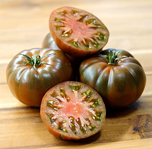 Tomate Black Russian – Würzig, außergewöhnlich, ertragreich - 20 Samen