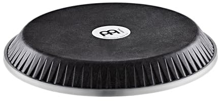Meinl Percussion Remo Conga Head - Skyndeep Kalbfell für 12,5 Zoll Congas - TTR-Rim - Durchmesser 31,75 cm - Kalbfell, Schwarz (RTHEAD-1212BK) | Black Calfskin Skyndeep Fell für Conga, Durchmesser 12,5 Zoll, TTR-Rim, Kalbsfell