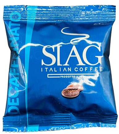 Siag Caffè - 150 Cialde Caffe, Sistema ESE44mm, Caffe Cialde 7,3g, Miscela Dek
