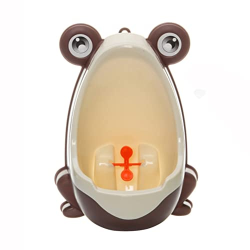 Frosch-Pee-Training, niedliches Cartoon-Frosch-Töpfchen-Trainings-Urinal Jungen, Cartoon-Frosch-Töpfchen-Toilette mit Saugnapf, Urinal-Trainer mit lustigem Zielpunkt