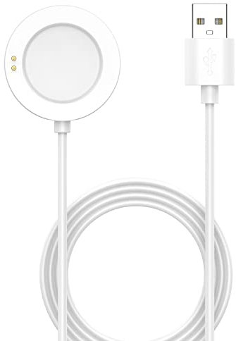 Cable Cargador para xiaomi Watch 2 Pro/para Watch H1 S2, Cargador de Reloj, Cable de Carga USB portátil Dock Cord (Blanco)