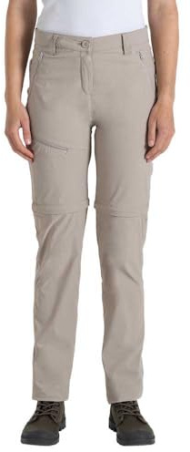 Craghoppers NosiLife Zip-Off Tropenhose/Wanderhose Shorts für Damen Insektenabweisend