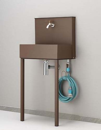 LAVANDINO A PARETE CON DOPPIO RUBINETTO 42/PRL