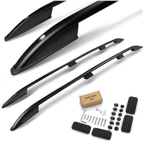 CHROMEMASTER | Barre da Tetto, Rail Tetto Compatibile con VW Caddy L2 | Maxi LUNGO 2015-2020; Sono Utilizzate per il Montaggio di Portapacchi, Box da Tetto o Portabiciclette | Costruzione in Alluminio